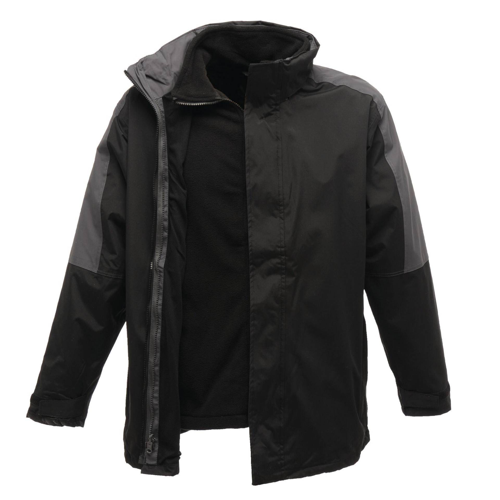 Regatta - Defender III 3in1 Jacke, wasserdicht, winddicht, für Herren, Schwarz, Größe L von Regatta