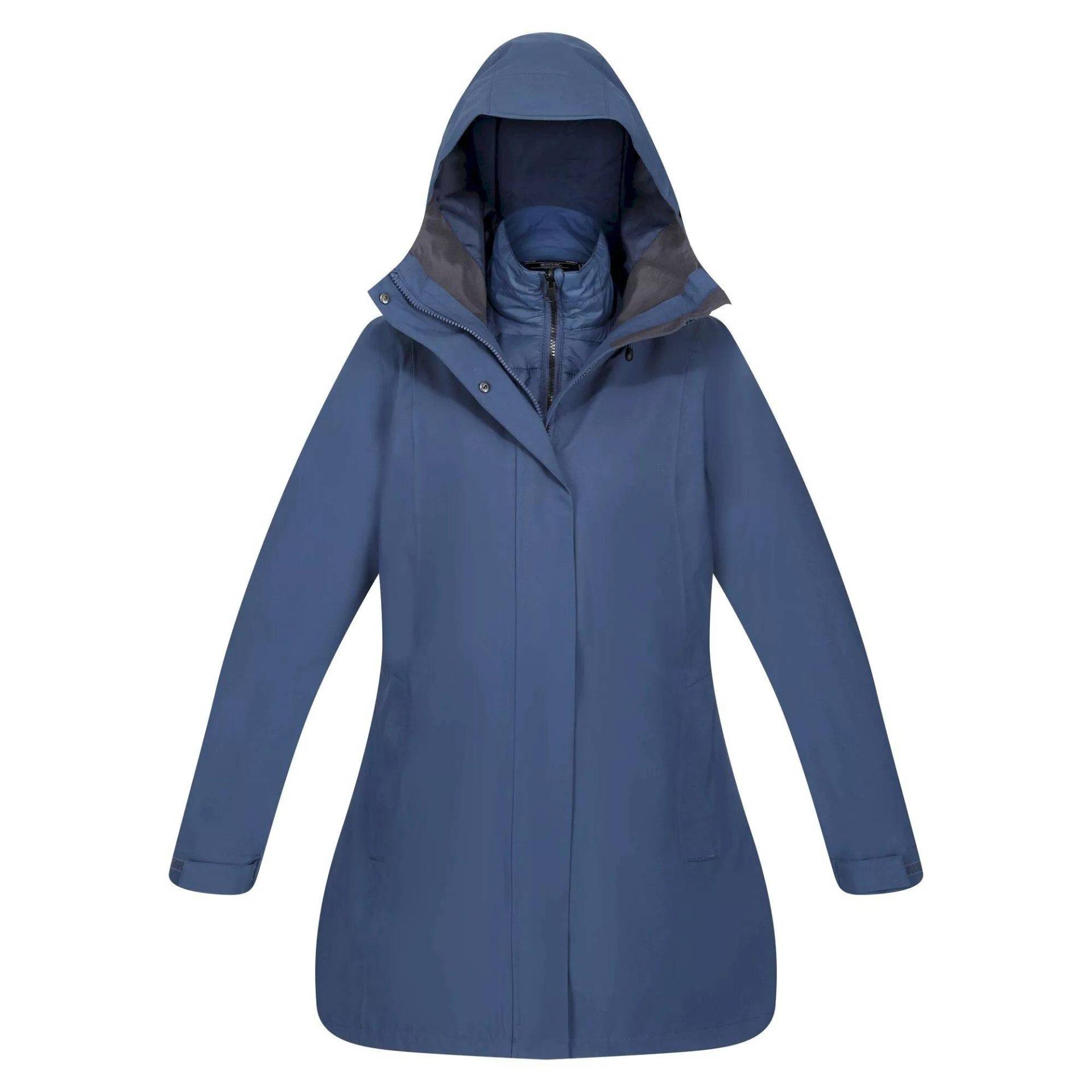 Denbury Iii Jacke, Wasserfest Damen Blau 42 von Regatta