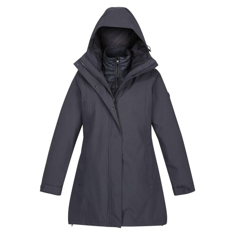 Denbury Iii Jacke, Wasserfest Damen Grau 34 von Regatta