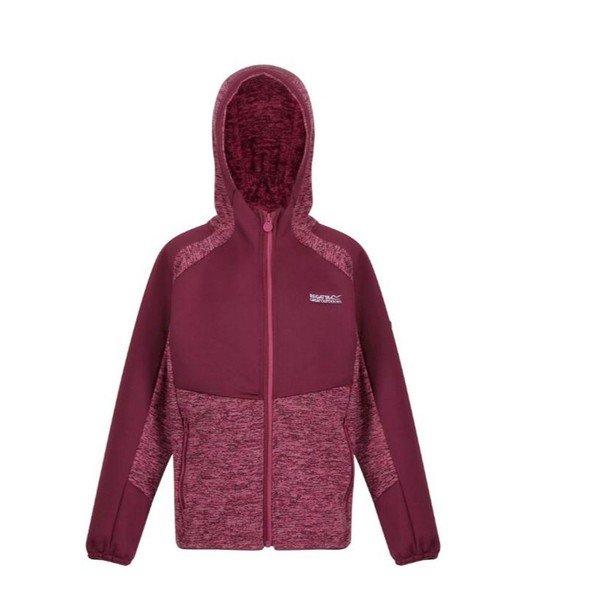 Dissolver Vi Hoodie Mit Durchgehendem Reißverschluss Jungen Violett Bunt 104 von Regatta