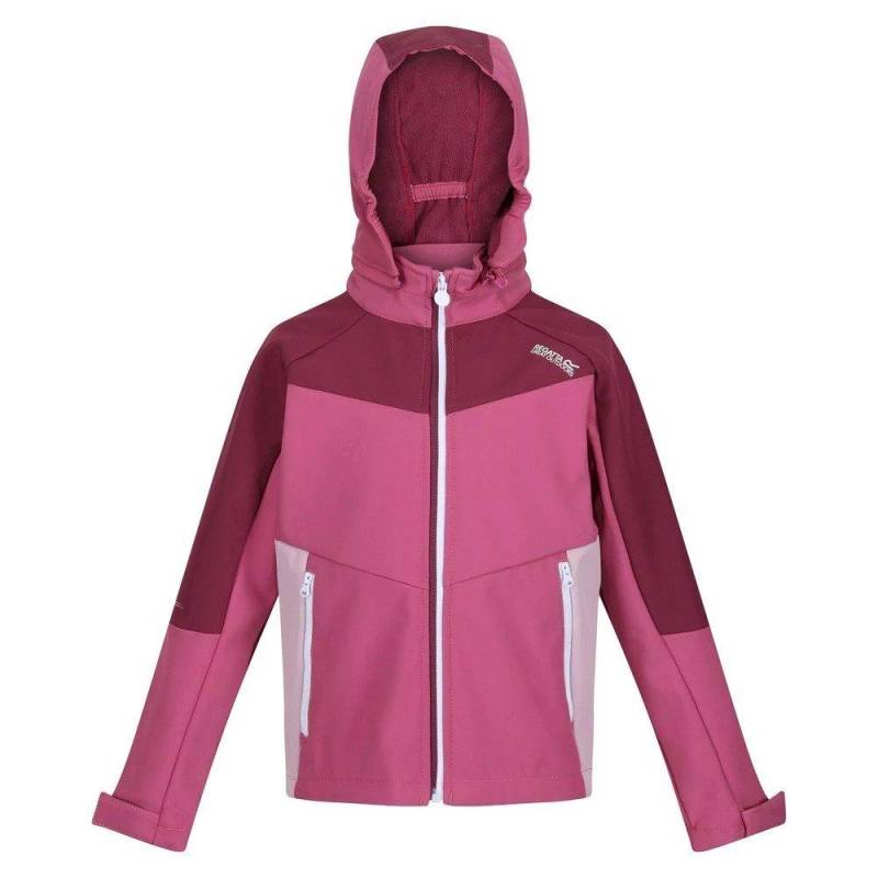 Eastcott Ii Softshelljacke Mädchen Violett Bunt 104 von Regatta