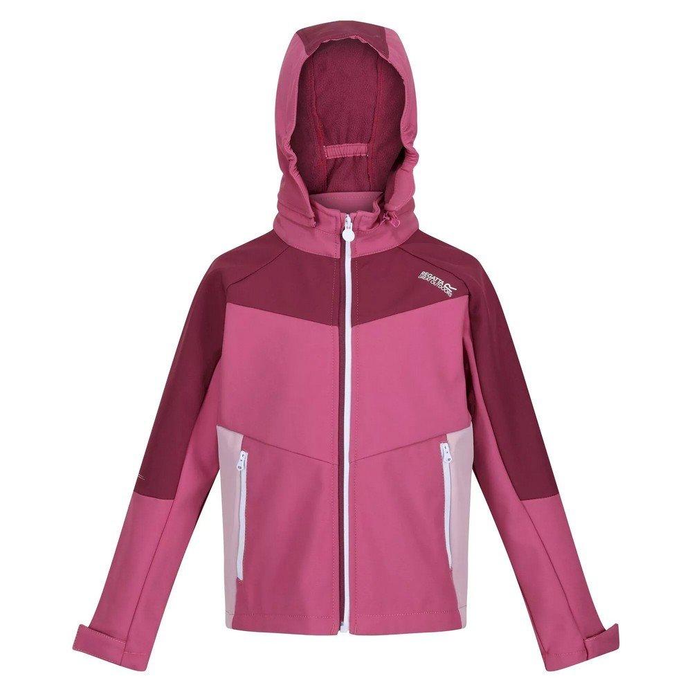 Eastcott Ii Softshelljacke Mädchen Violett Bunt 116 von Regatta