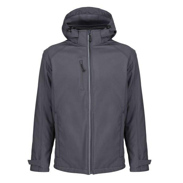 Regatta - Erasmus Softshelljacke 4in1, für Herren, Grau, Größe L von Regatta