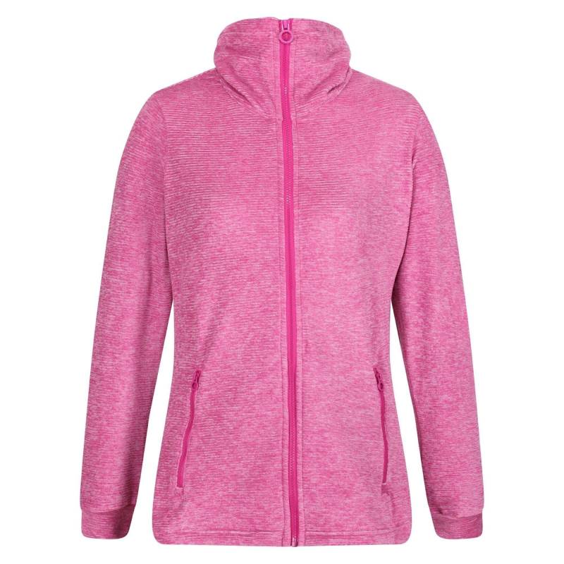 Everleigh Fleecejacke Durchgehender Reißverschluss Damen Fuchsia 38 von Regatta