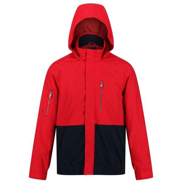 Feelding Bomberjacke Wasserfest Herren Rot Bunt S von Regatta