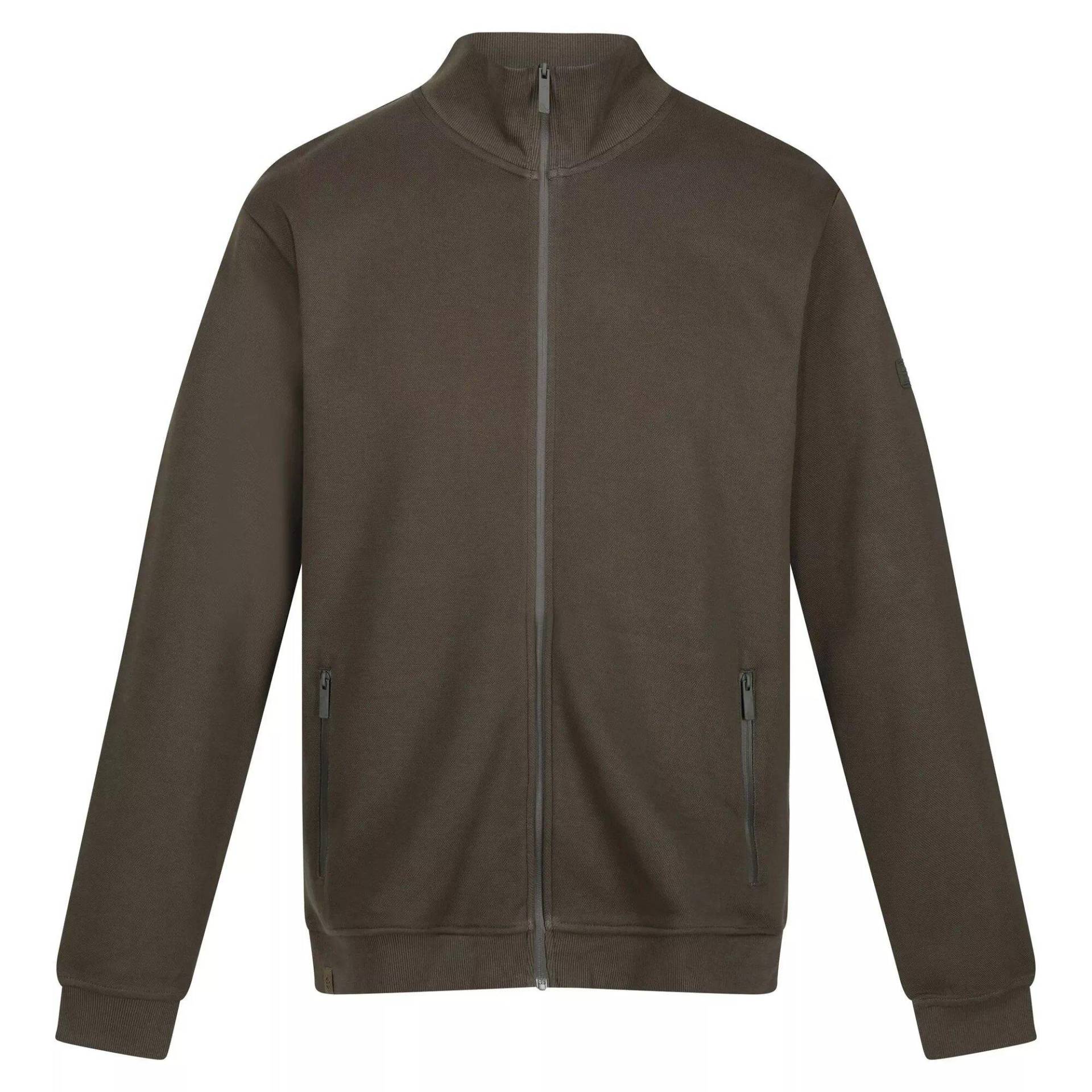 Felton Fleecejacke Durchgehender Reißverschluss Herren Khaki XL von Regatta