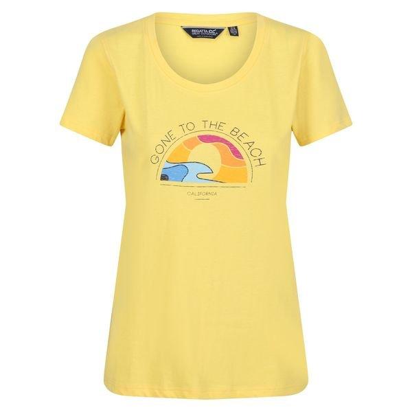 Filandra Vi Tshirt Damen Gelb Bunt 44 von Regatta