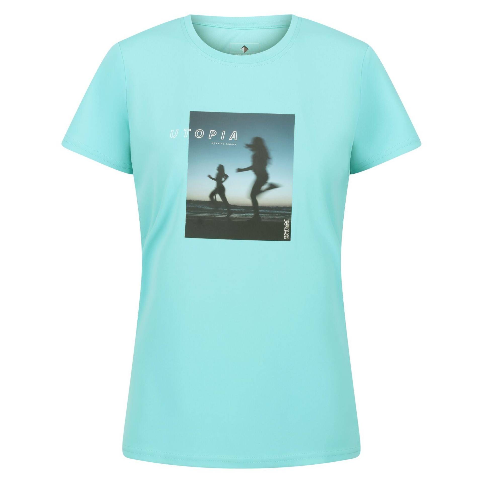 Fingal Vii Utopia Tshirt Damen Mittelblau 50 von Regatta