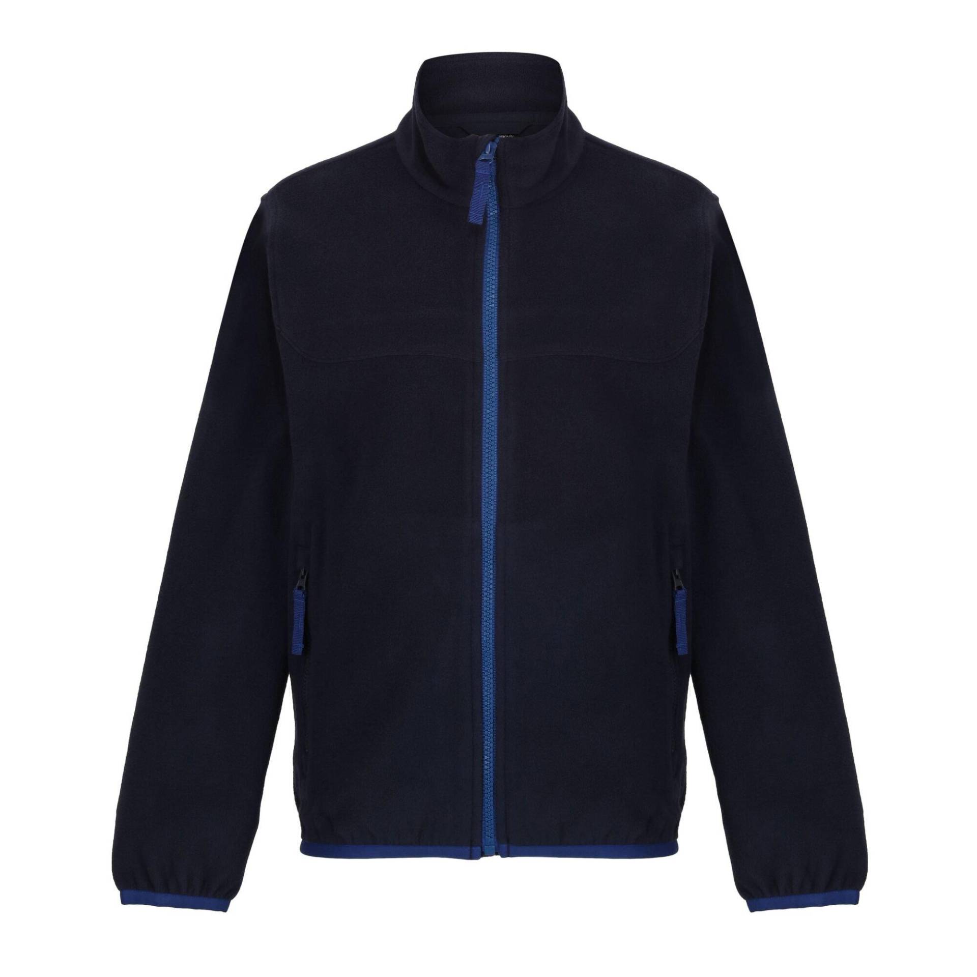 Fleecejacke Durchgehender Reißverschluss Jungen Marine 128 von Regatta