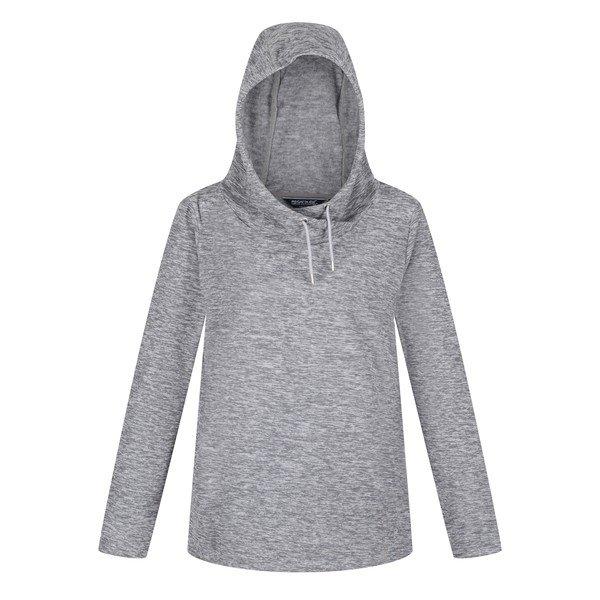 Fleecepullover Kizmit Ii Mit Kapuze Damen Grau 38 von Regatta