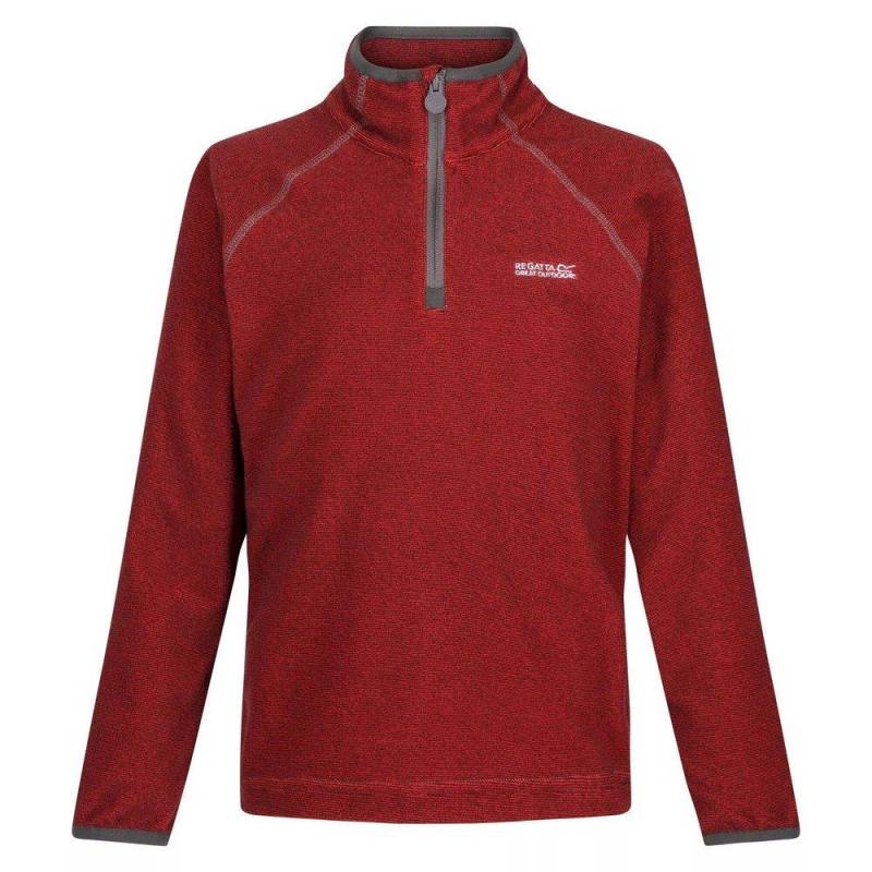 Fleecetop Loco Jungen Rot Bunt 116 von Regatta