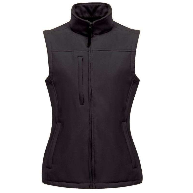 Flux Softshellweste, Wasserabweisend Damen Schwarz 36 von Regatta