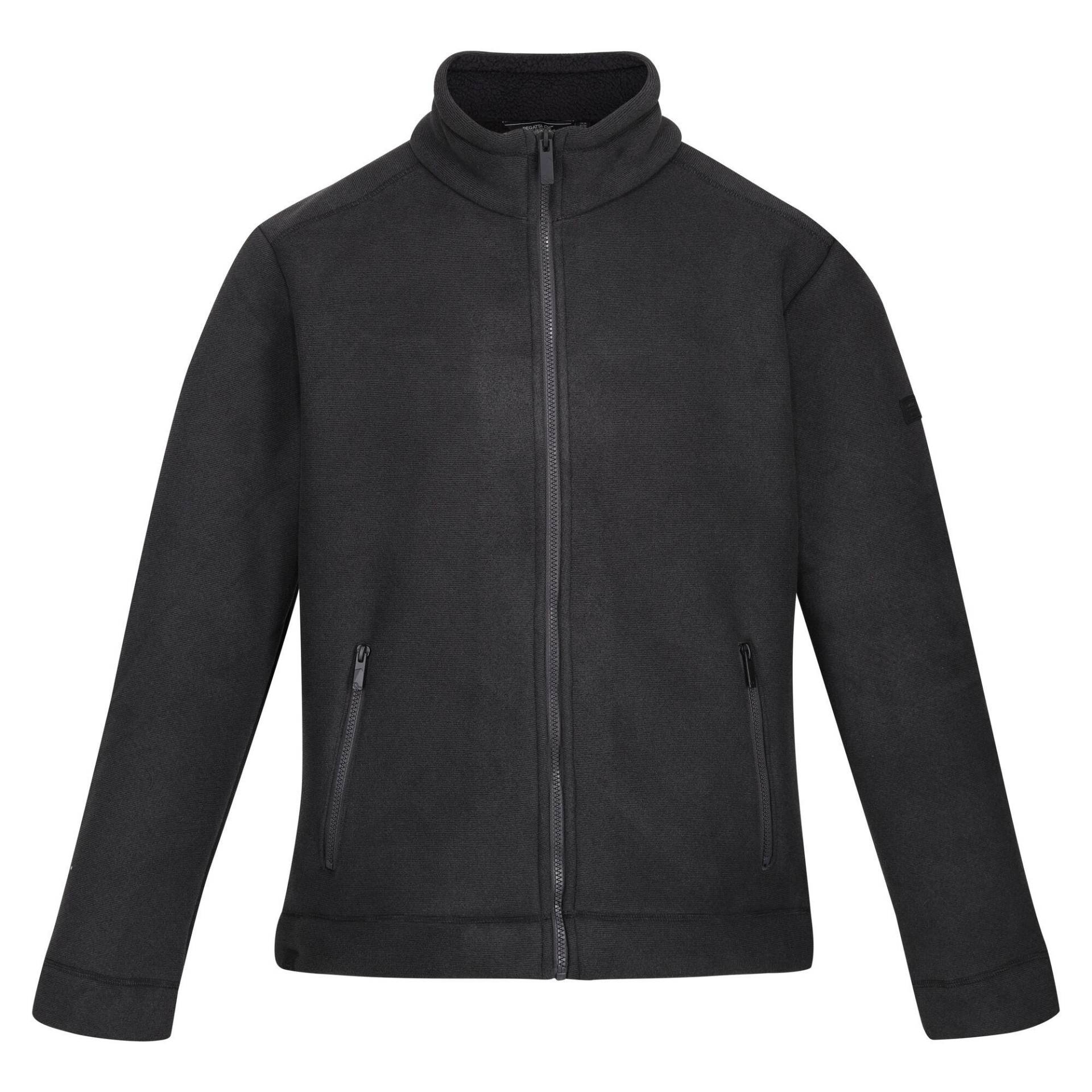 Garrian Ii Fleecejacke Durchgehender Reißverschluss Herren Schwarz 4XL von Regatta