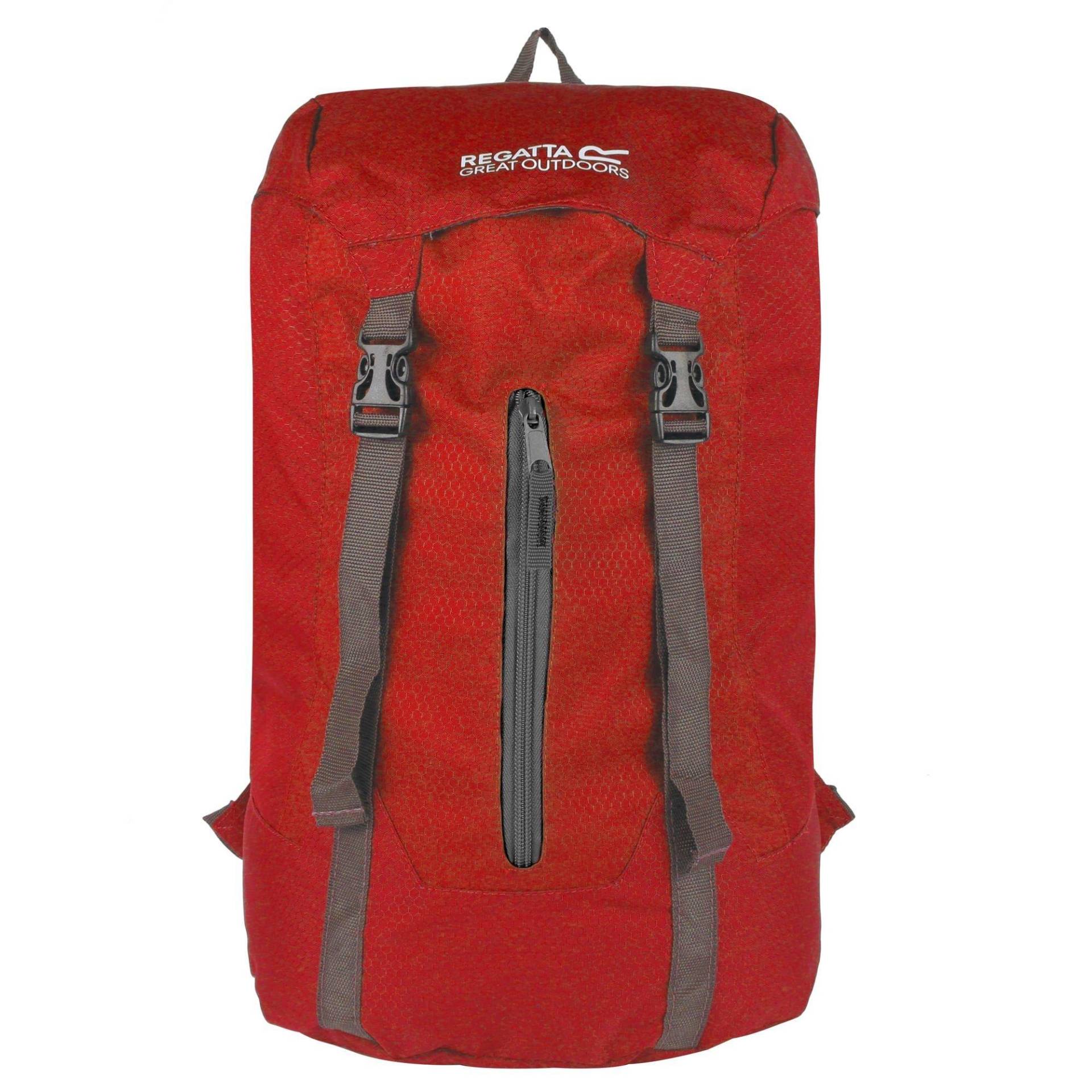 Great Outdoors Easypack Packaway Rucksack (25 Liter) Herren Rot Bunt ONE SIZE von Regatta