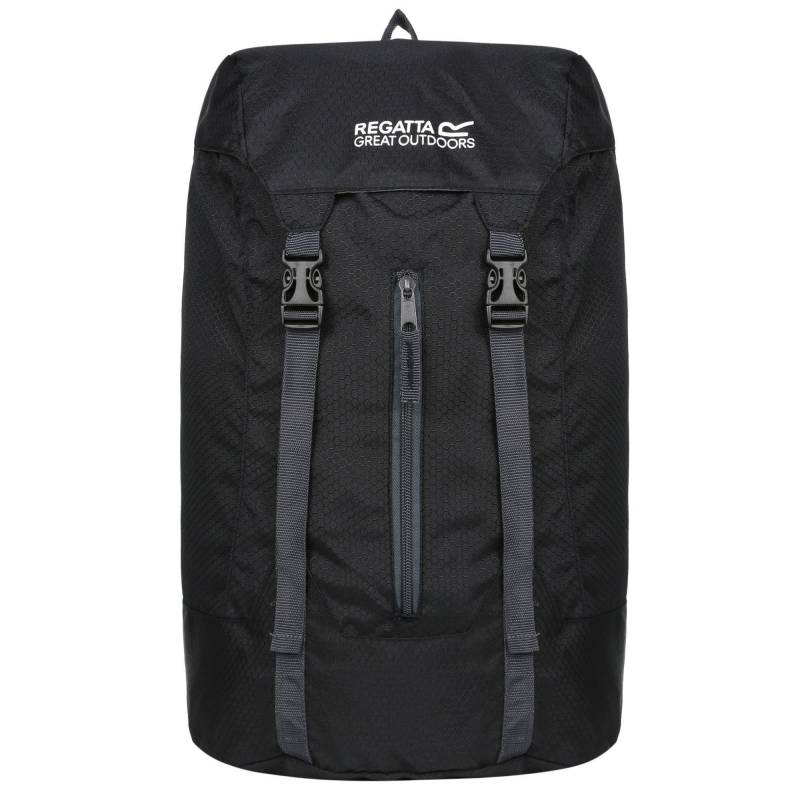 Great Outdoors Easypack Packaway Rucksack (25 Liter) Herren Schwarz ONE SIZE von Regatta