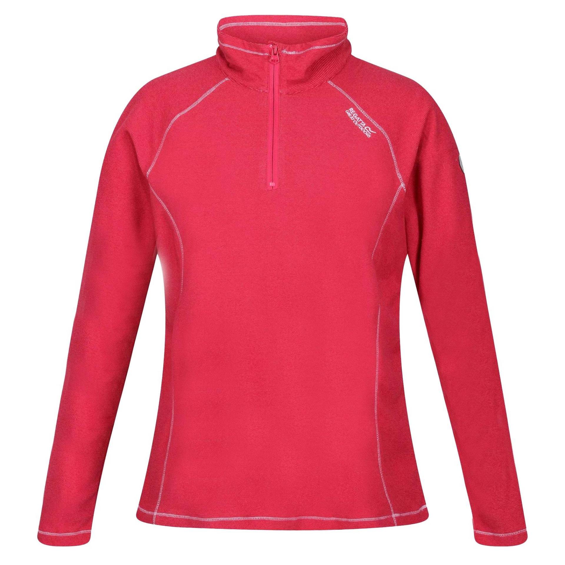 Great Outdoors Fleece Top Montes Mit 14 Reißverschluss Damen Dunkelrosa 44 von Regatta