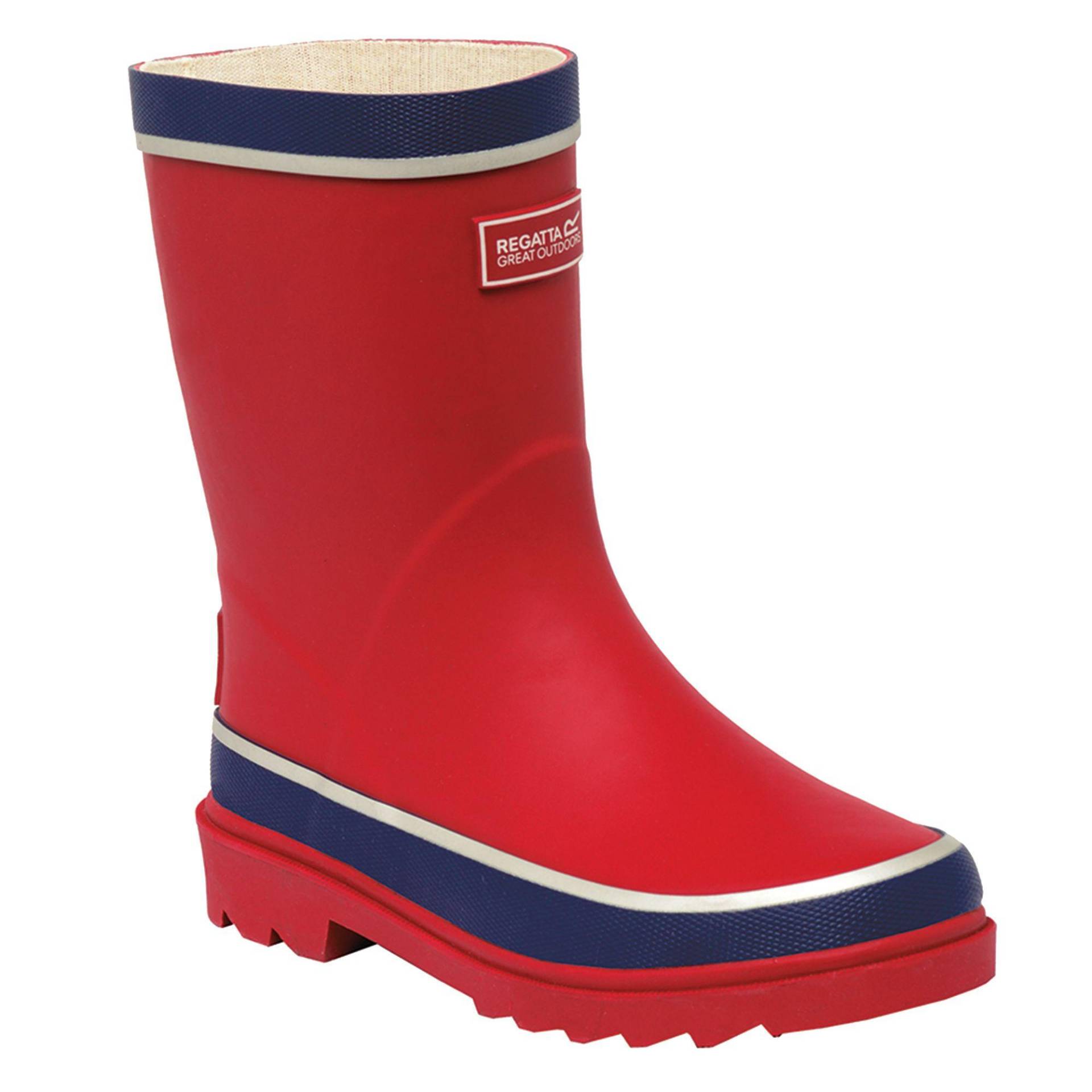 Regatta - Great Outdoors Foxfire Gummistiefel, 30, Rot Bunt von Regatta