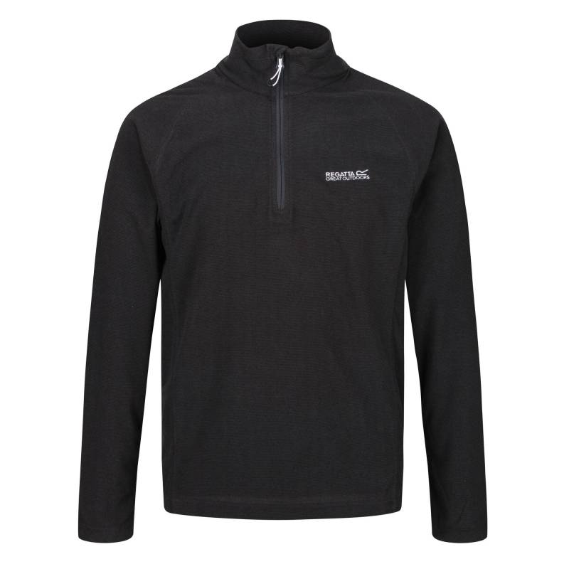 Great Outdoors Montes Fleecepullover Herren Schwarz M von Regatta