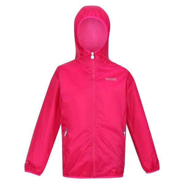 Great Outdoors Regenjacke Lever Ii Unisex Dunkelrosa 128 von Regatta