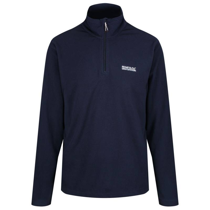 Great Outdoors Thompson Fleecetop Mit Reißverschluss Bis Zur Brust Herren Marine 3XL von Regatta