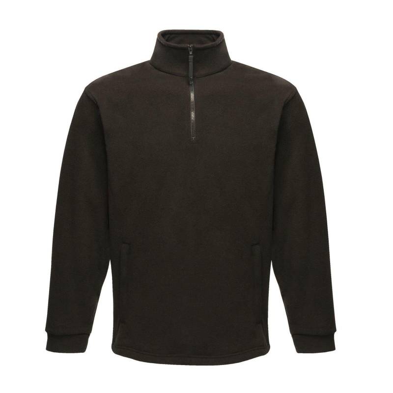 Great Outdoors Thor Fleecepullover Mit Reißverschluss Herren Schwarz XXL von Regatta