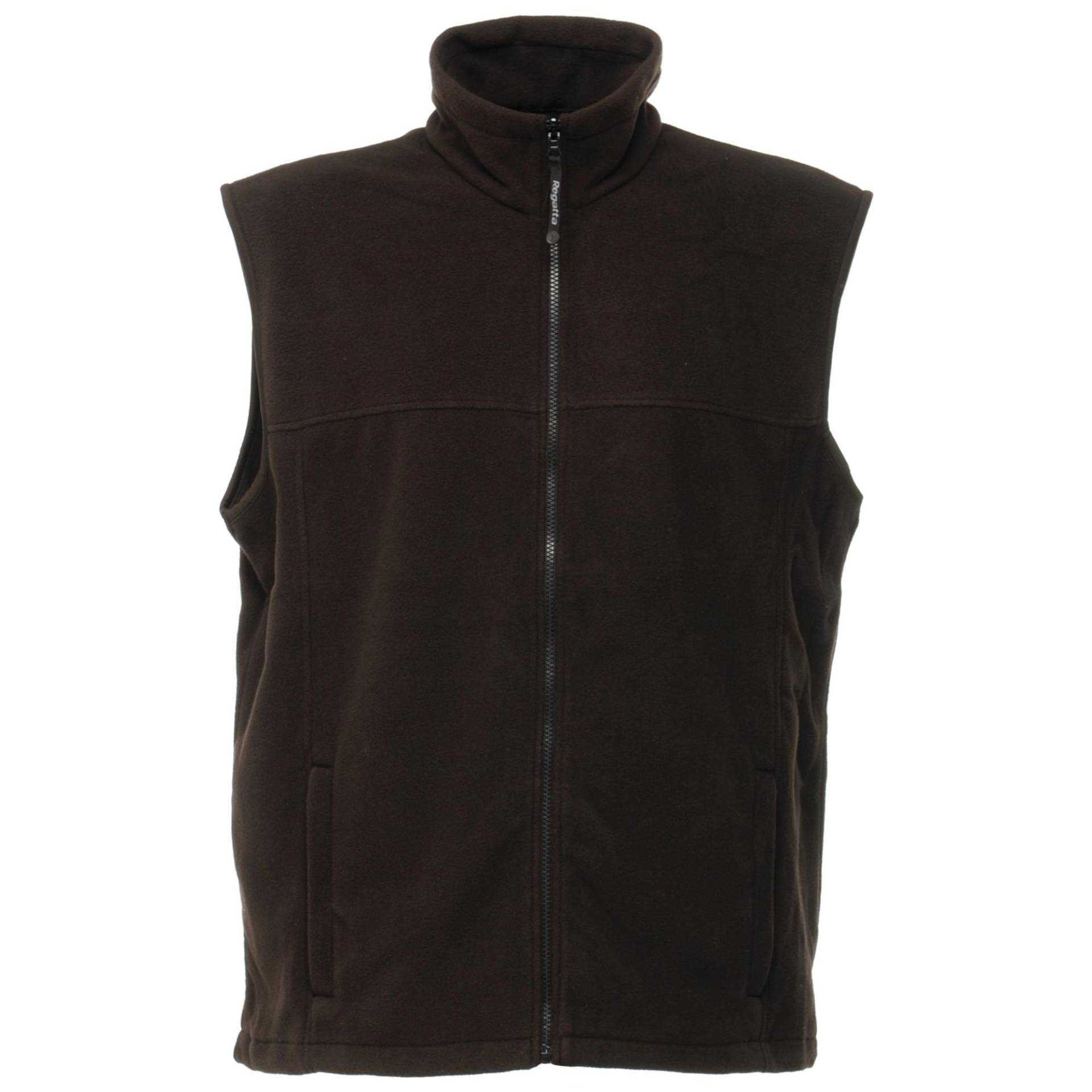 Haber Ii Bodywarmer Fleeceweste, Ärmellos Herren Schwarz M von Regatta