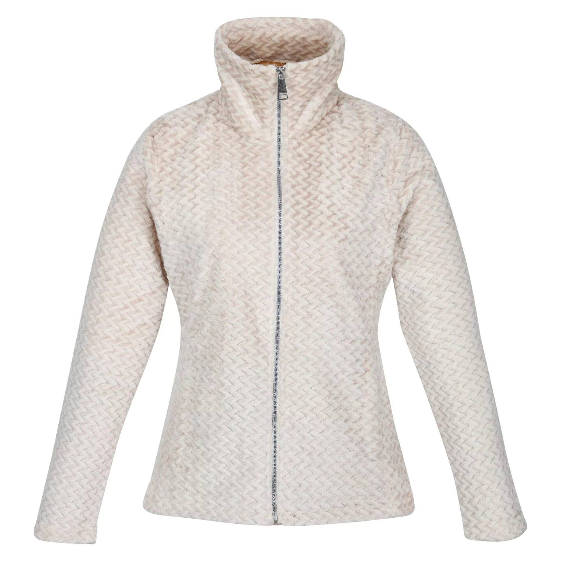 Heloise Fleecejacke, Durchgehender Reißverschluss Damen Offwhite 38 von Regatta