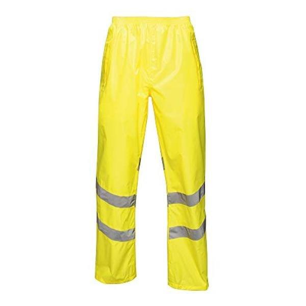 Hi Vis Pro Reflective Überhose Arbeitshose, Warnfarben, Reflektierend Damen Gelb 3XL von Regatta