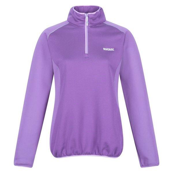 Highton Ii Fleece Mit Halbem Reißverschluss Damen Viola 40 von Regatta