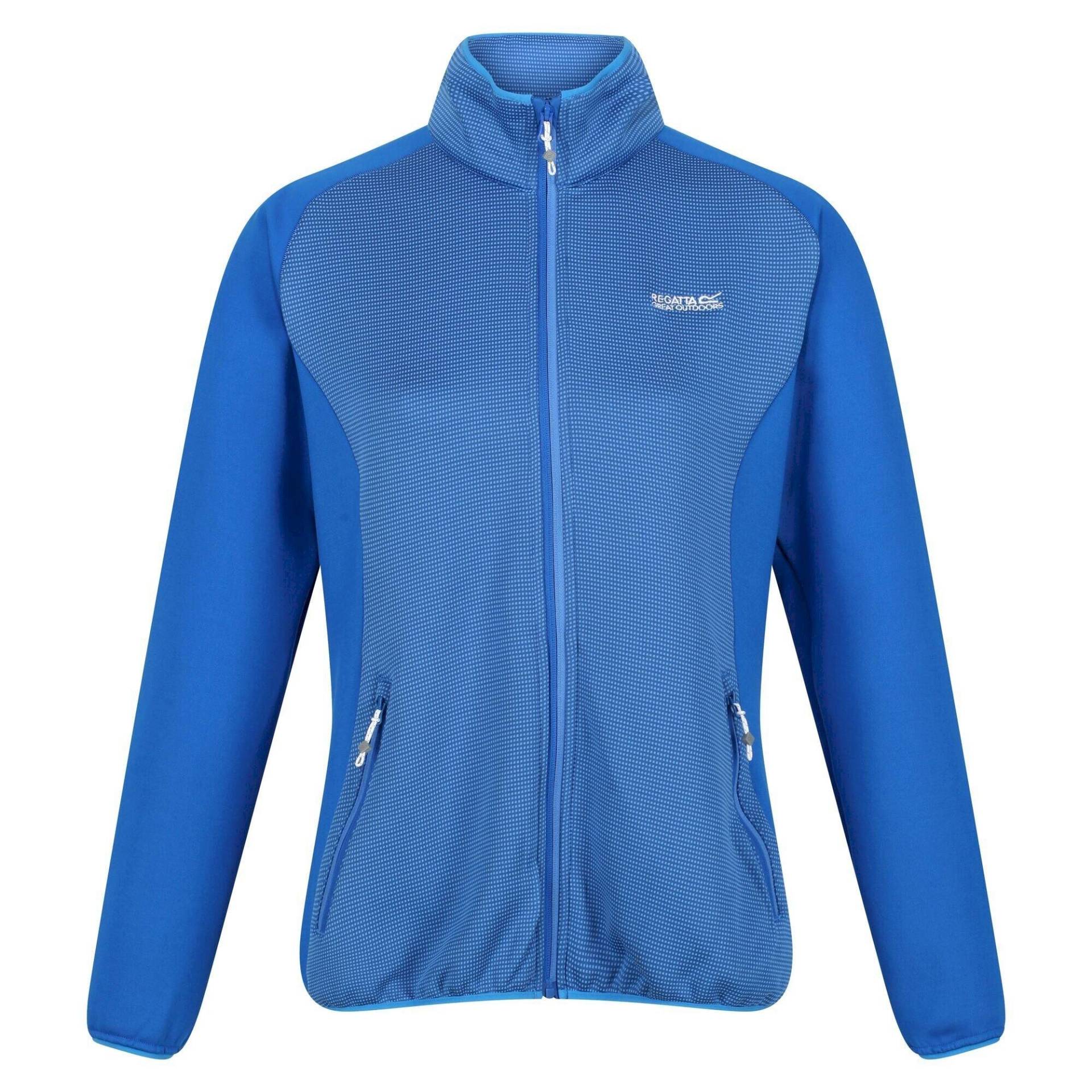 Highton Ii Fleecejacke Durchgehender Reißverschluss Damen Blau 34 von Regatta