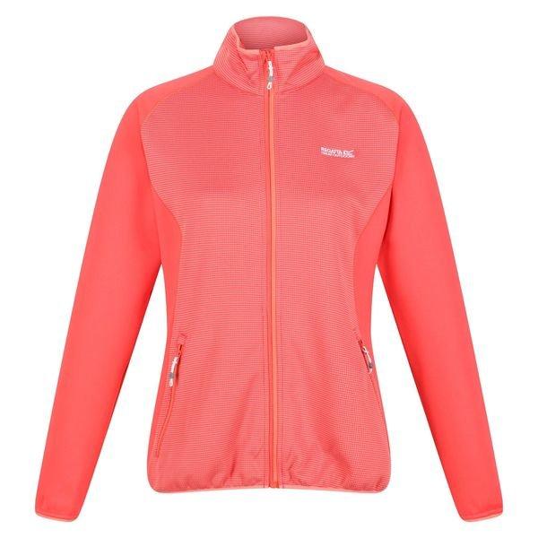 Highton Ii Fleecejacke Durchgehender Reißverschluss Damen Pfirsich 42 von Regatta