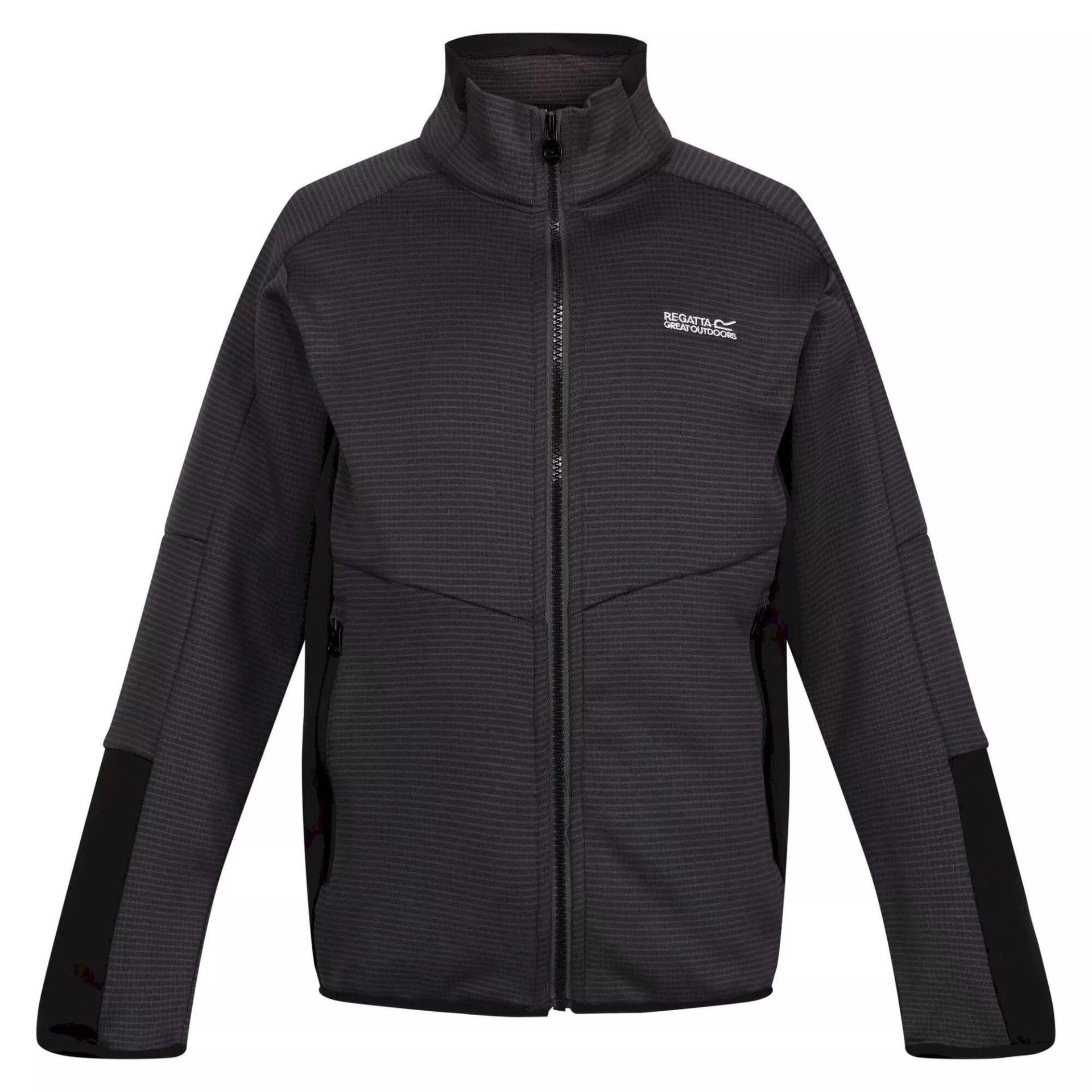 Highton Iii Fleecejacke Durchgehender Reißverschluss Jungen Grau 104 von Regatta