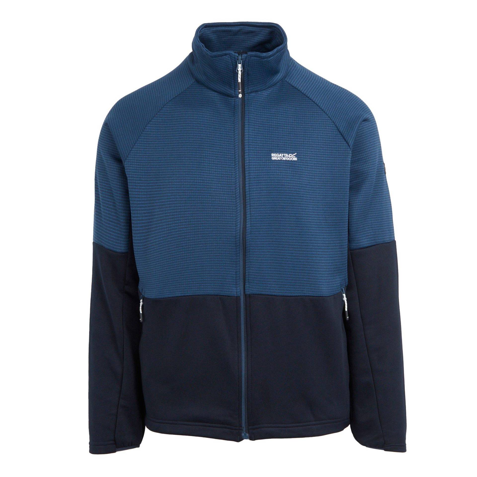 Highton Iv Fleecejacke Durchgehender Reißverschluss Herren Marine L von Regatta