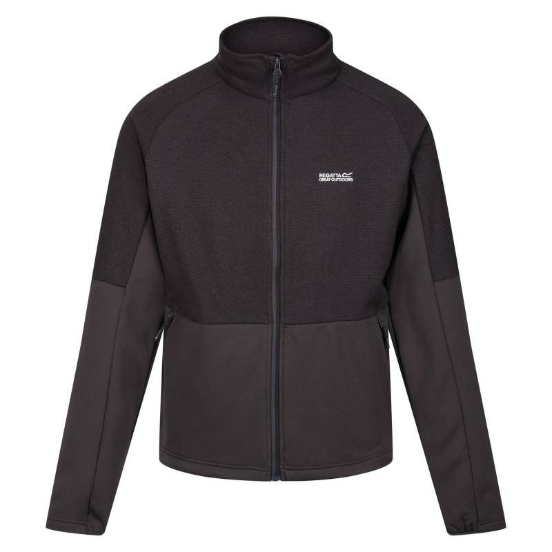 Highton Iv Fleecejacke Durchgehender Reißverschluss Herren Schwarz M von Regatta