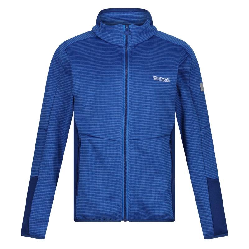 Highton Iv Fleecejacke Durchgehender Reißverschluss Mädchen Blau 104 von Regatta