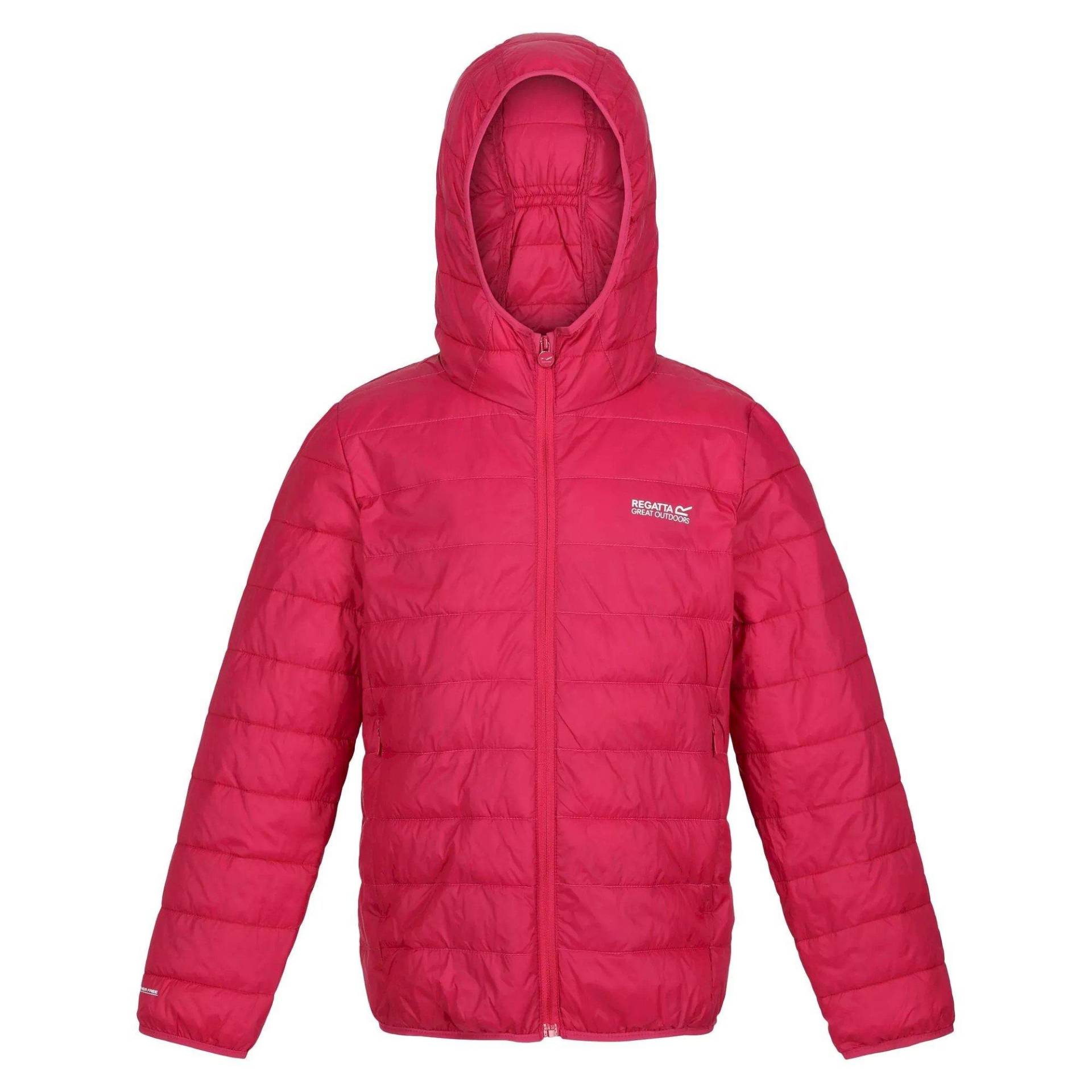 Hillpack Jacke Mit Kapuze Jungen Dunkelrosa 158 von Regatta