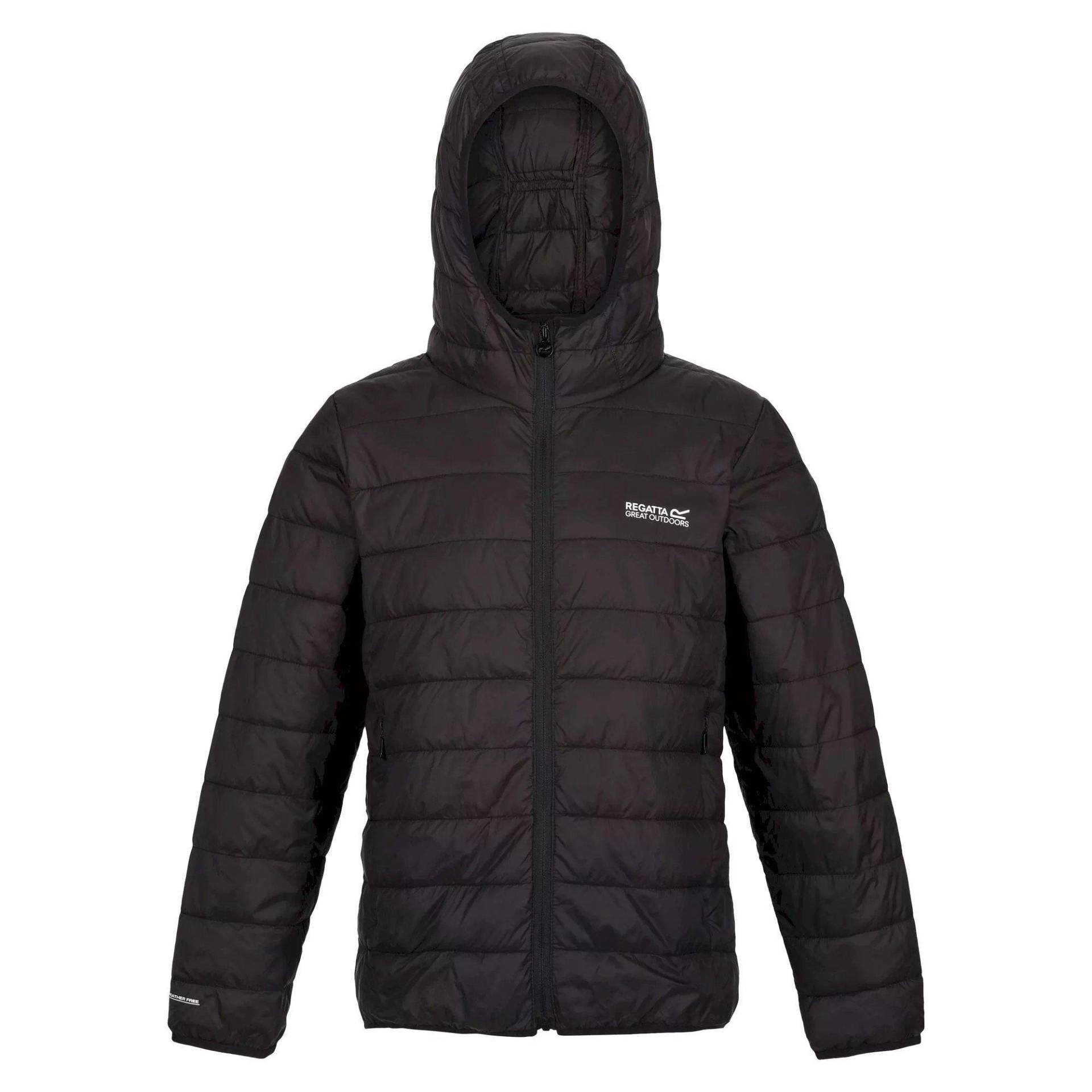 Hillpack Jacke Mit Kapuze Jungen Schwarz 104 von Regatta