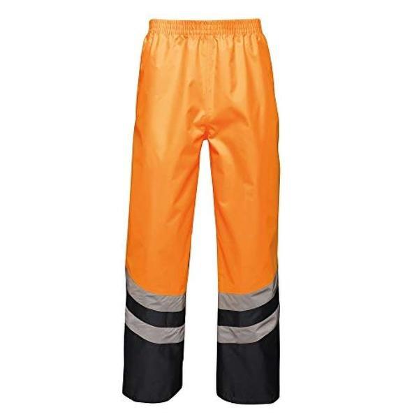 Hivisüberhose Arbeitshose , Warnfarben, Reflektierend Damen Orange 3XL von Regatta