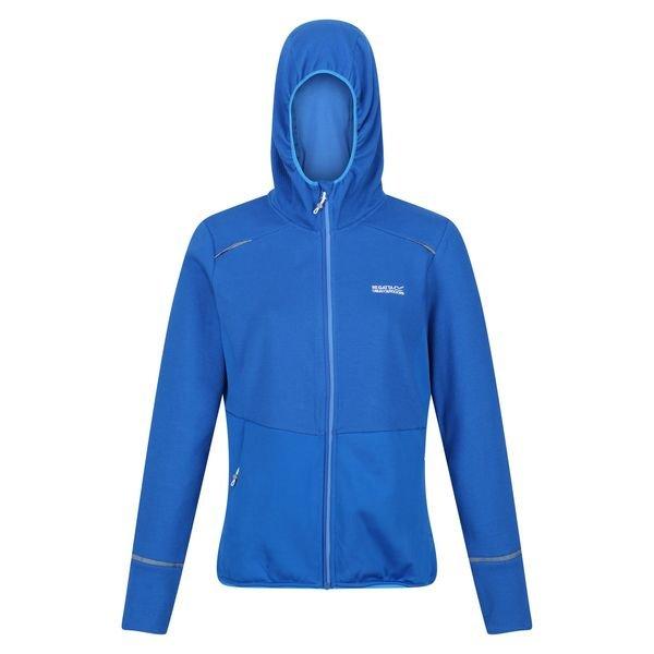 Hoodie Mit Durchgehendem Reißverschluss Damen Blau 34 von Regatta