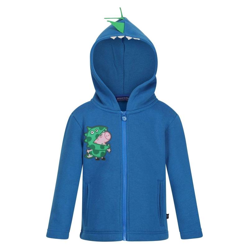 Hoodie Mit Durchgehendem Reißverschluss Mädchen Blau 104 von Regatta