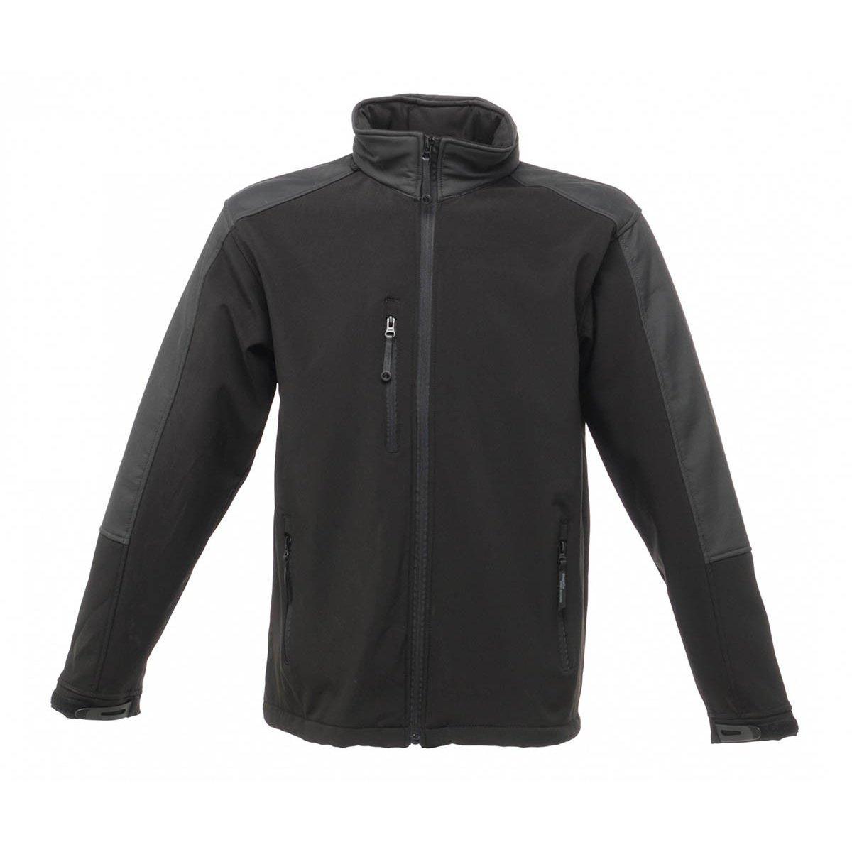 Hydroforce Softshelljacke, 3lagig, Wasserdicht, Atmungsaktiv Herren Schwarz XL von Regatta