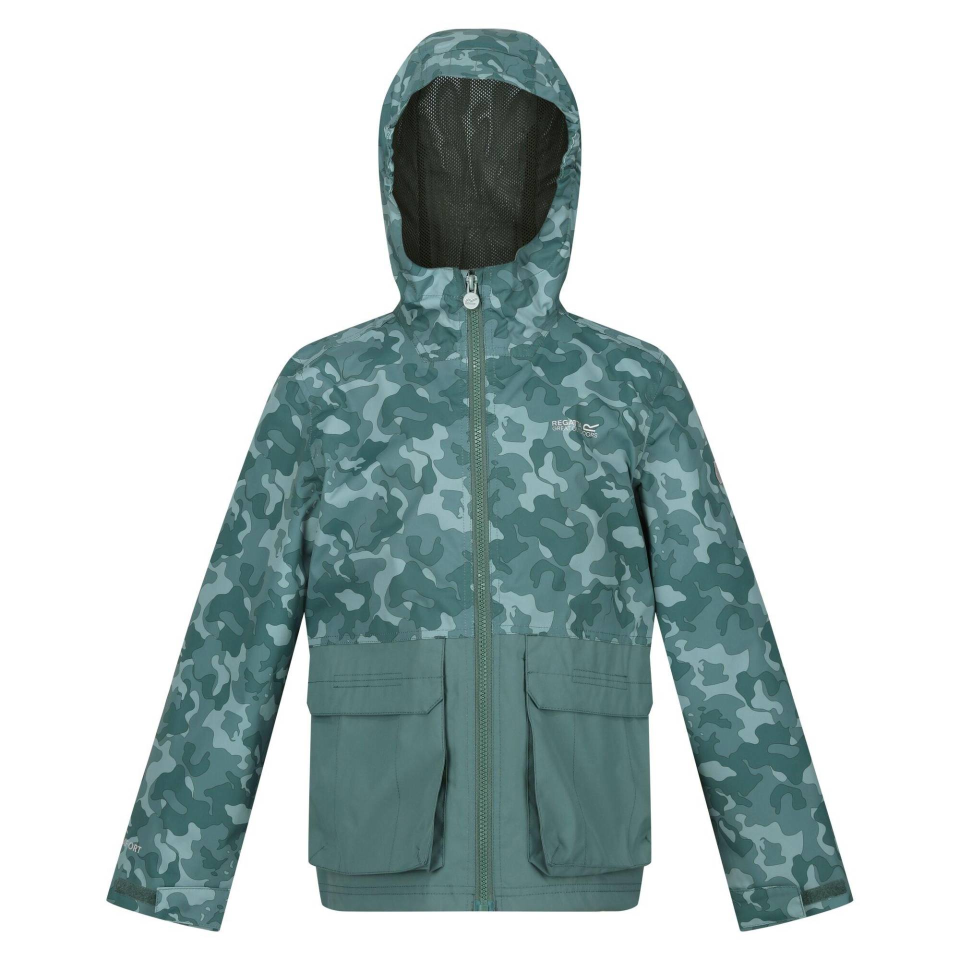 Hywell Jacke, Wasserfest Mädchen Ozeangrün 170/176 von Regatta