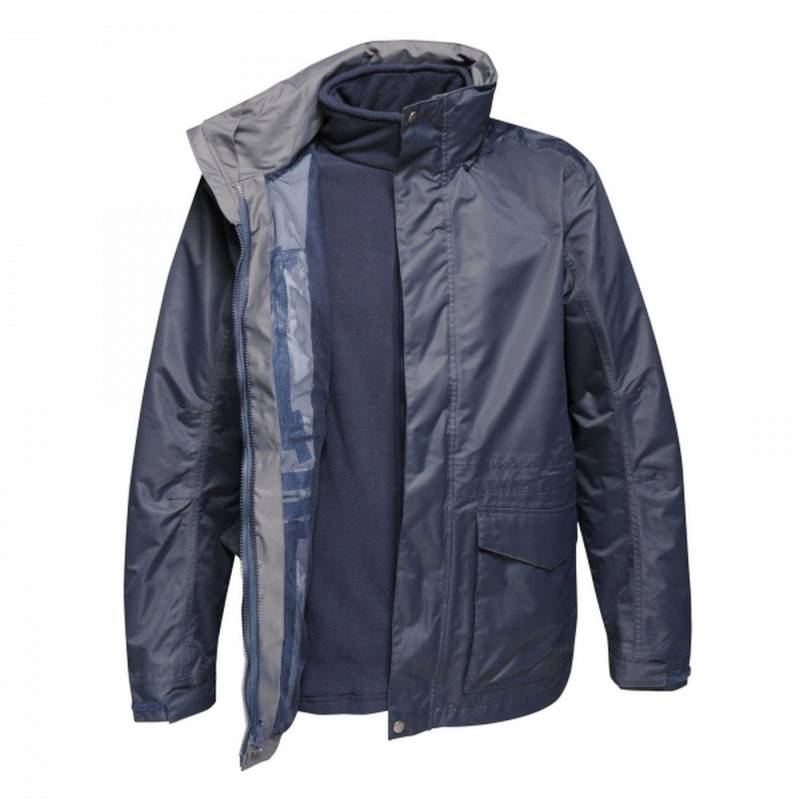 Regatta - Jacke Benson III mit Kapuze, für Herren, Grau, Größe L von Regatta