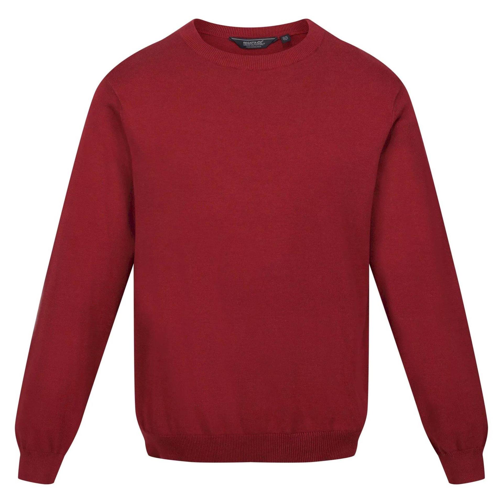 Regatta - Kaelen Pullover Jerseyware, für Herren, Dunkelrot, Größe M von Regatta