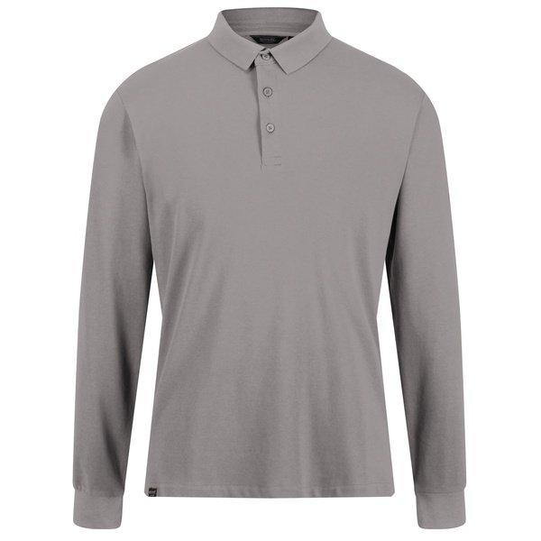 Kaleb Poloshirt Herren Platin grau M von Regatta