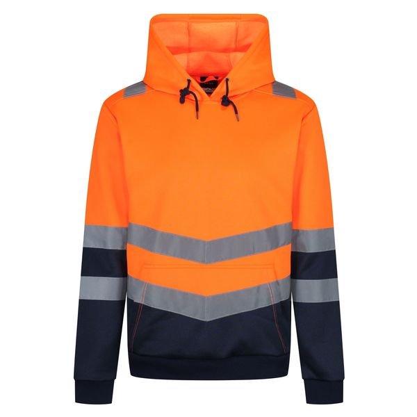 Kapuzenpullover Hohe Sichtbarkeit Herren Orange 3XL von Regatta