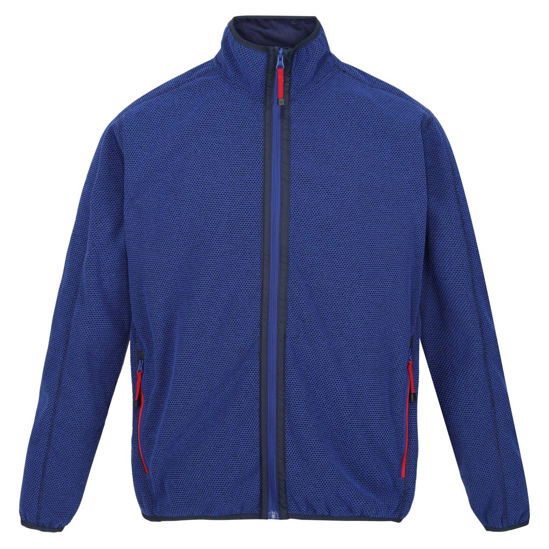 Kinwood Fleecejacke Durchgehender Reißverschluss Herren Blau 3XL von Regatta