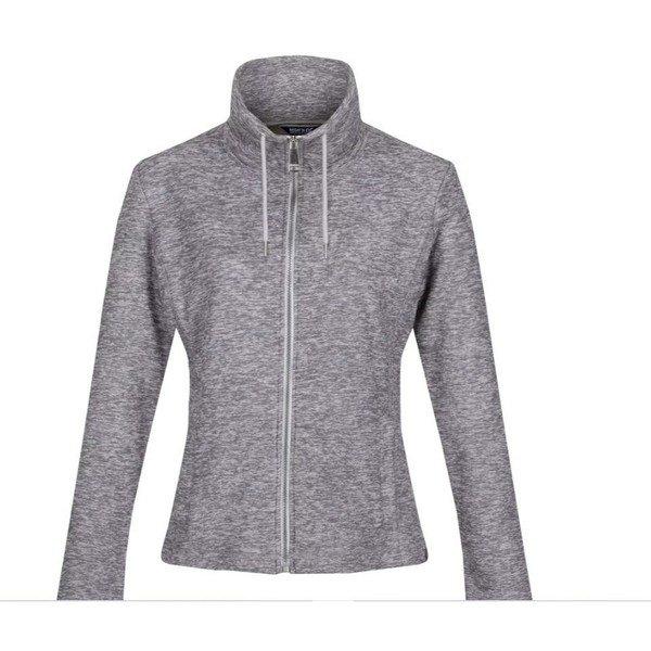 Kizmitt Fleecejacke Durchgehender Reißverschluss Damen Taubengrau 34 von Regatta