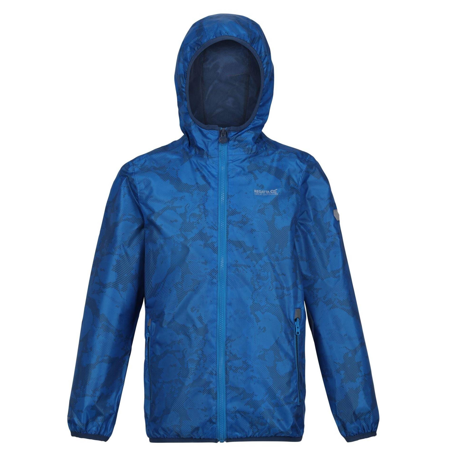 Regatta - Lever Jacke, wasserfest Zum Falten, 116, Blau von Regatta