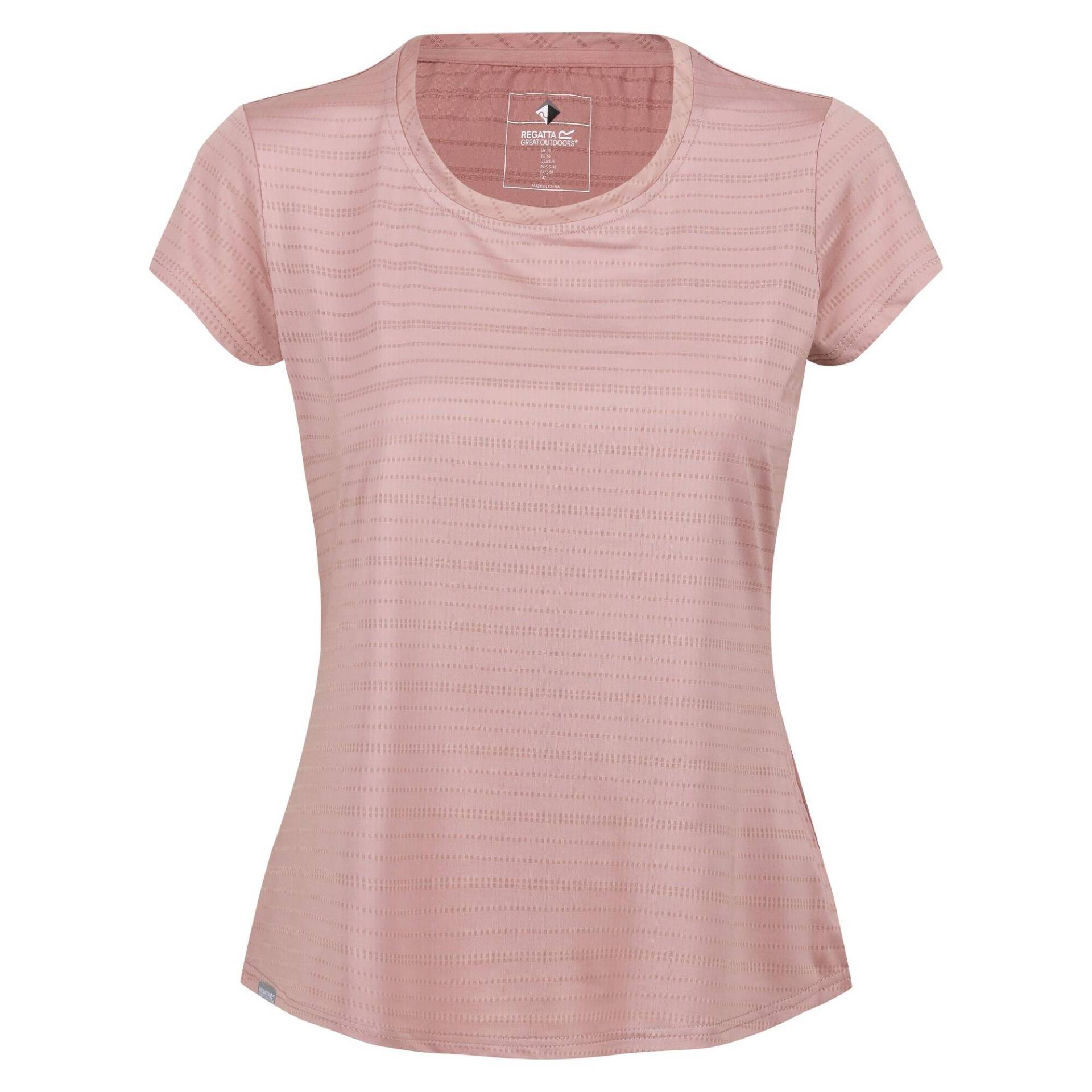 Limonite Vi Tshirt Aktiv Damen Rosa 44 von Regatta